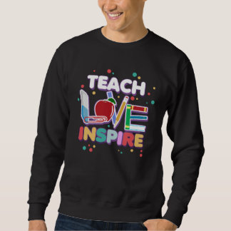 First Day of School Preschool Kindergarten Cute Te Sweatshirt