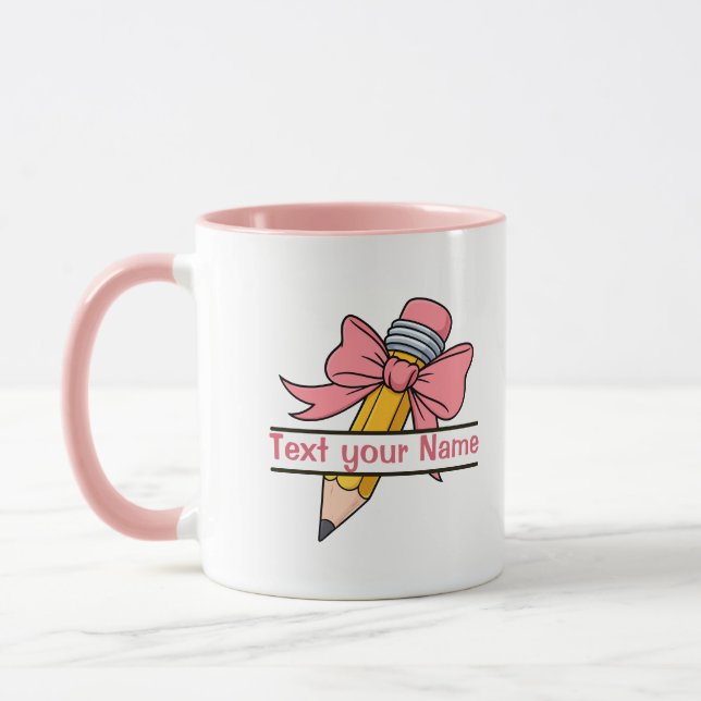 First day of school with options to personalize  tasse (Links)