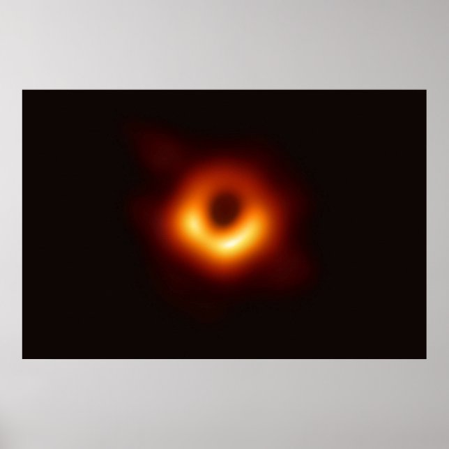 First Ever Image of a Black Hole 8K Resolution Poster (Vorne)