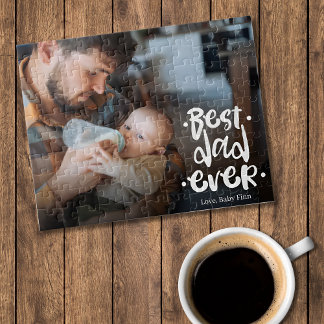 First Father’s Day Custom Photo Gift Best Dad Ever