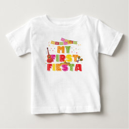 First Fiesta Girl Birthday T - Shirt