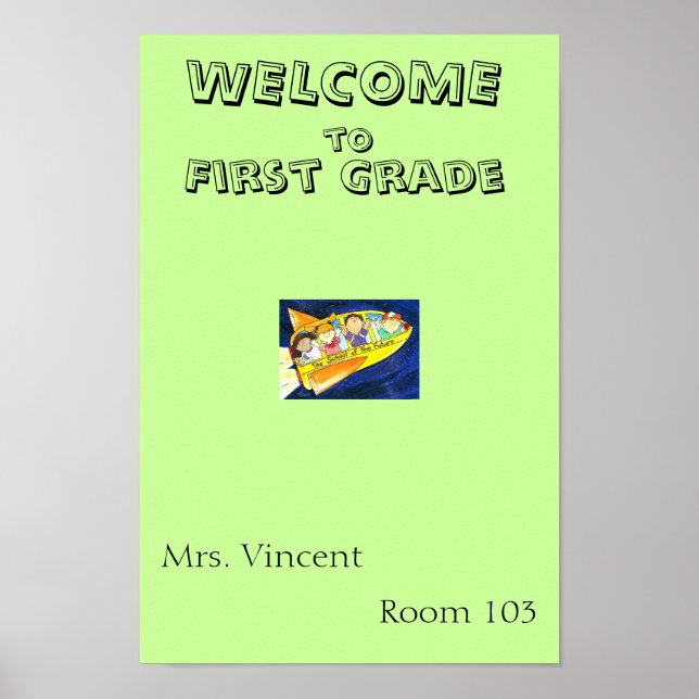 First Grade Poster (Vorne)