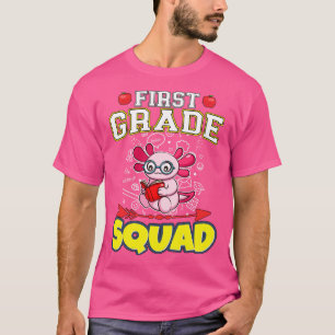First Grade Squad Funny Elementary School T-Shirt