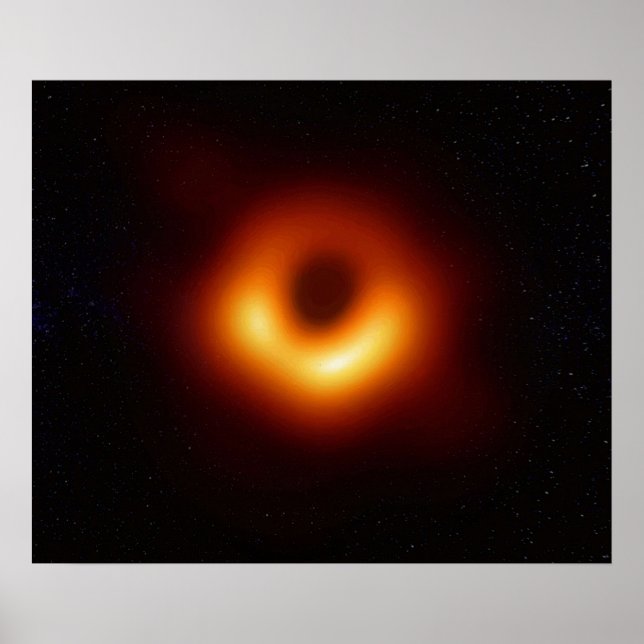 First Image of a Black Hole 2019 Poster (Vorne)