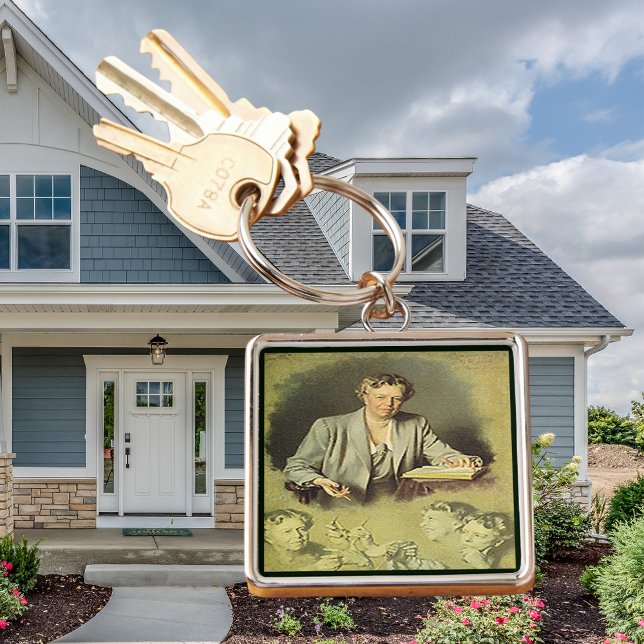 First Lady Anna Eleanor Roosevelt Schlüsselanhänger (First Lady Anna Eleanor Roosevelt Keychain)