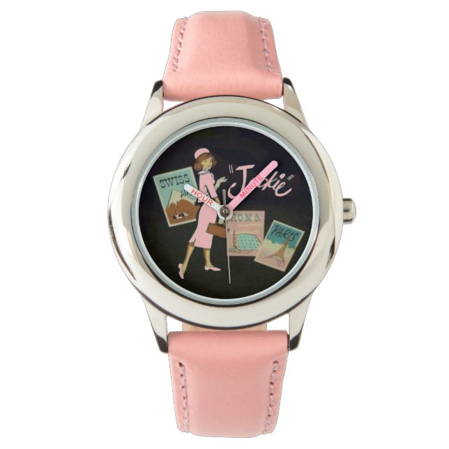 First Lady Jackie Kennedy Armbanduhr (Vorderseite)