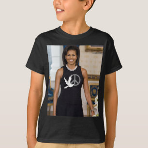 First Lady Michelle Obama des Friedens T-Shirt