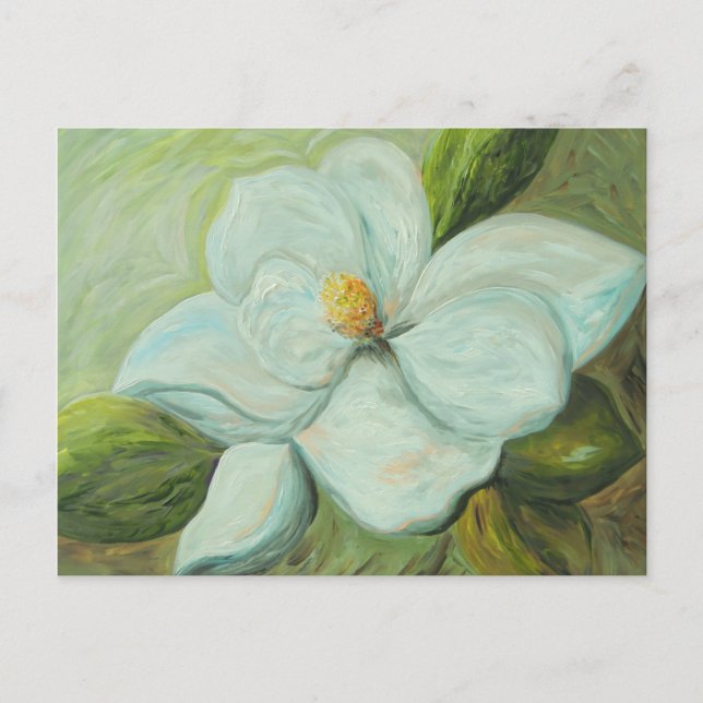 First Magnolia Postkarte (Vorderseite)
