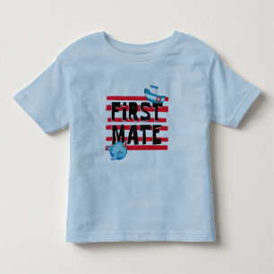First Mate Salior und Narwal Kleinkind T-shirt
