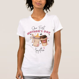 First Mother Day Shirt 2025/Pink Matching Outfit