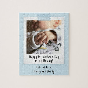 First Mother Day Snapshot Style Foto Jigsaw