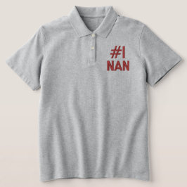 First Nan Cool Modern Minimal Gray Großmutter's