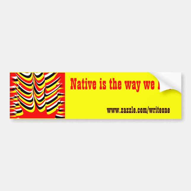 first nations autoaufkleber (Vorne)