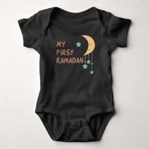 First Ramadan Baby Bodysuit - muslimisches Geschen Strampler