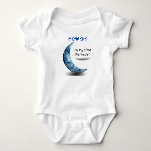 First Ramadan   Custom Baby Bodysuit Personal Strampler