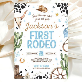 First Rodeo Invitation, My 1st Rodeo Invitation Einladung