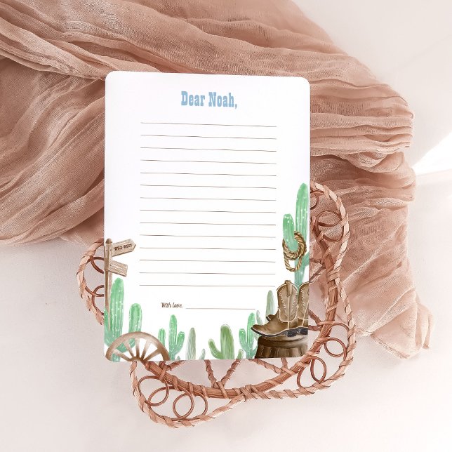 First Rodeo Pink Wild West Time Capsule Cards Einladung (Von Creator hochgeladen)