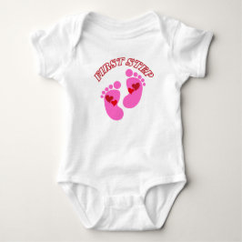 First Step Baby Bodysuit Strampler