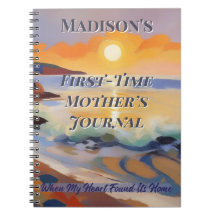 First-Time Mother’s Journal–Personalized Keepsake