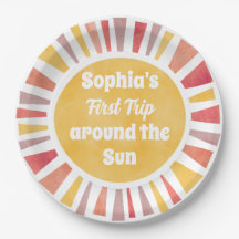 First Trip Around Sun Ballon For Girl