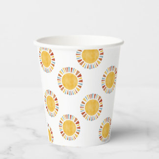First Trip Around The Sun Invitation Pappbecher