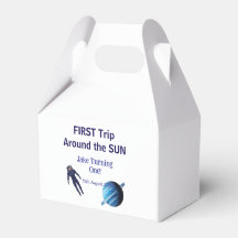 First trip around the sun planet astronaut birthda