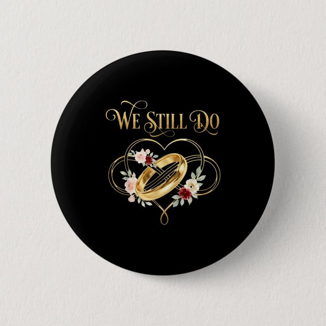 First Valentines Day Together Valentine Milestone  Button (Vorderseite)