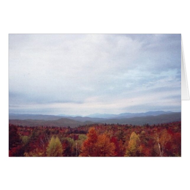 "First view, Bridgewater Mountain B&B" (Vorderseite (Horizontal))