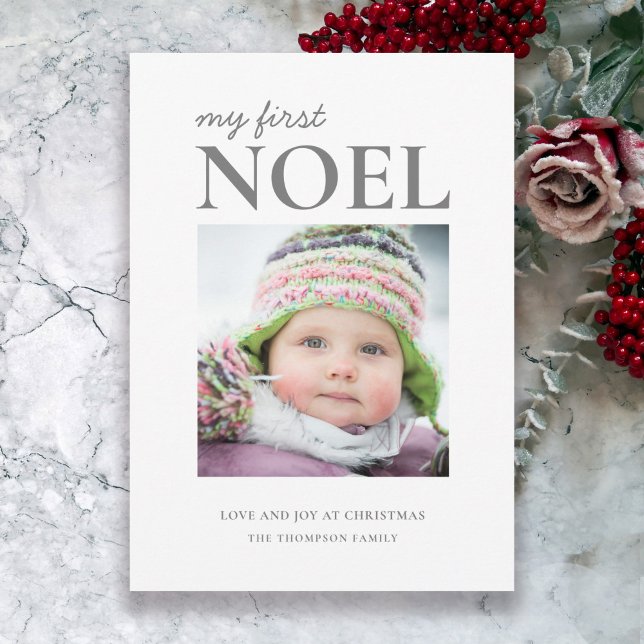 First Weihnachten Baby Foto Erstes Weihnachtsfest (Available in both printed and instant download formats.)