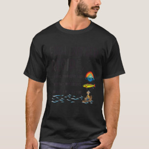Fisch-Abendessen-Rezept Angelsportler Outdoor-Mann T-Shirt