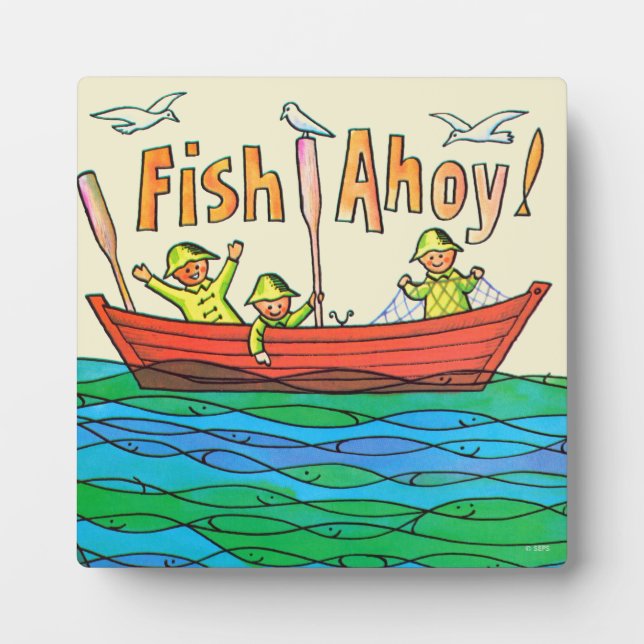 Fisch Ahoy! Fotoplatte (Vorderseite)