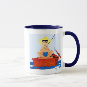 Fisch angeln tasse