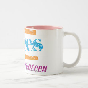 Fisch-Aqua Zweifarbige Tasse