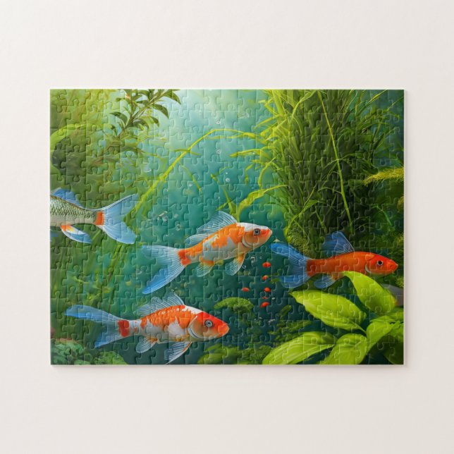 Fisch Art 4 Foto Puzzles Internet Jigsaw Puzzles (Horizontal)