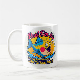 Fisch Außerhalb Des Wassers Spaß Kaffeetasse