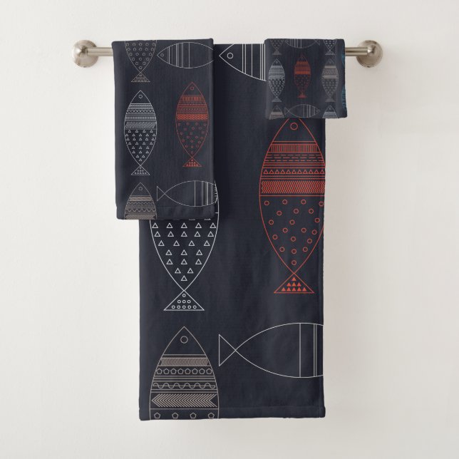 Fisch Badhandtuch Set (Insitu)