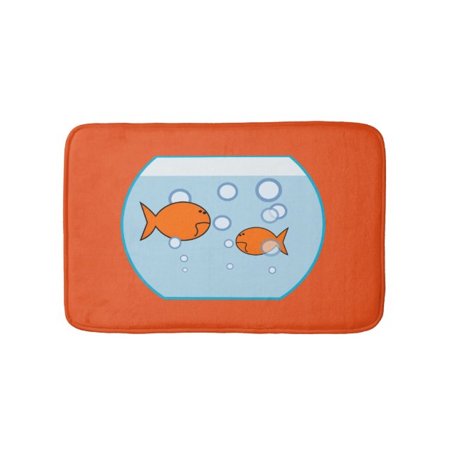 Fisch Bowl Bath Mat Badematte (Vorderseite)