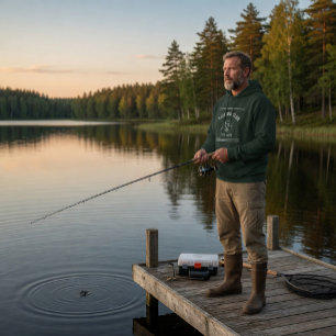 Fisch Club Green Hoodie