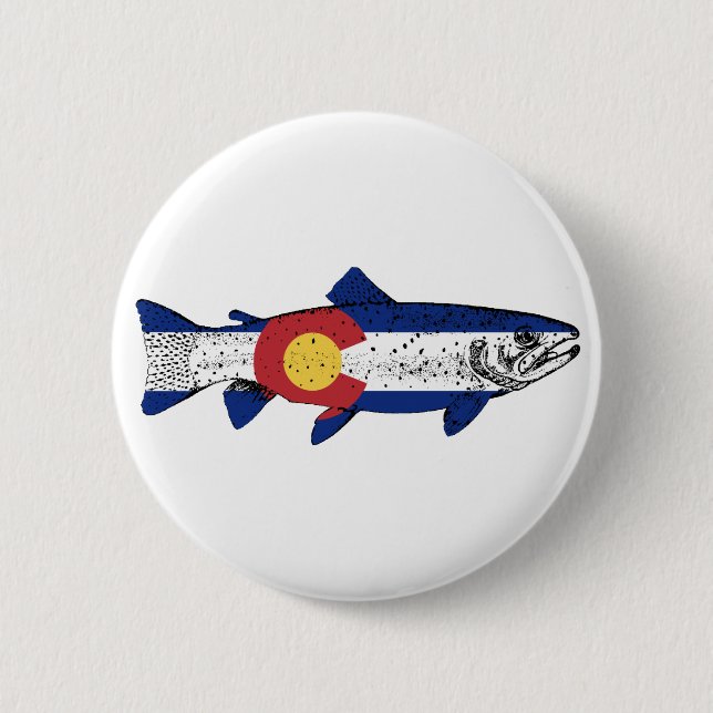 Fisch Colorado Button (Vorderseite)