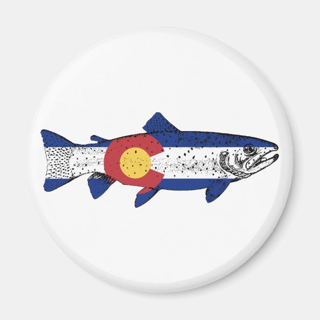 Fisch Colorado Magnet (Vorne)