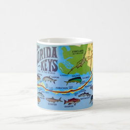 Fisch der Florida Keys-Tasse Kaffeetasse
