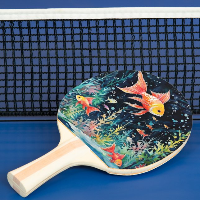 Fisch Dreamland, Aquarium Perfektion, Tischtennis Schläger (InSitu)