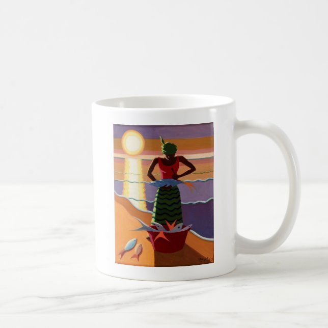 Fisch-Ehefrau 2009 Kaffeetasse (Rechts)