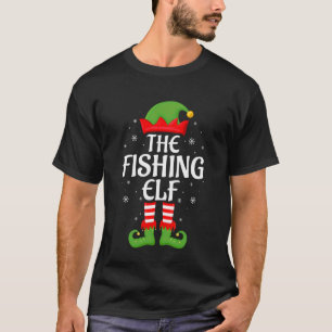 Fisch-Elch-Weihnachten-Familie-Matching-Elch-Trupp T-Shirt
