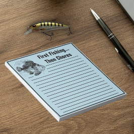 Fisch Fish John Dory Chore to do List Notizblock