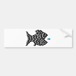 fisch fish schwarm fishing school autoaufkleber