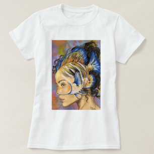 Fisch-Frau-T-Shirt T-Shirt