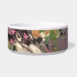 Fisch Fry Acryll Pour Leinwand Malerei Napf