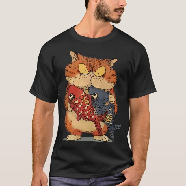 Fisch Geschäft T-Shirt (Vorderseite)