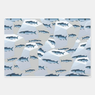 Fisch-Geschenkpapier Geschenkpapier Set